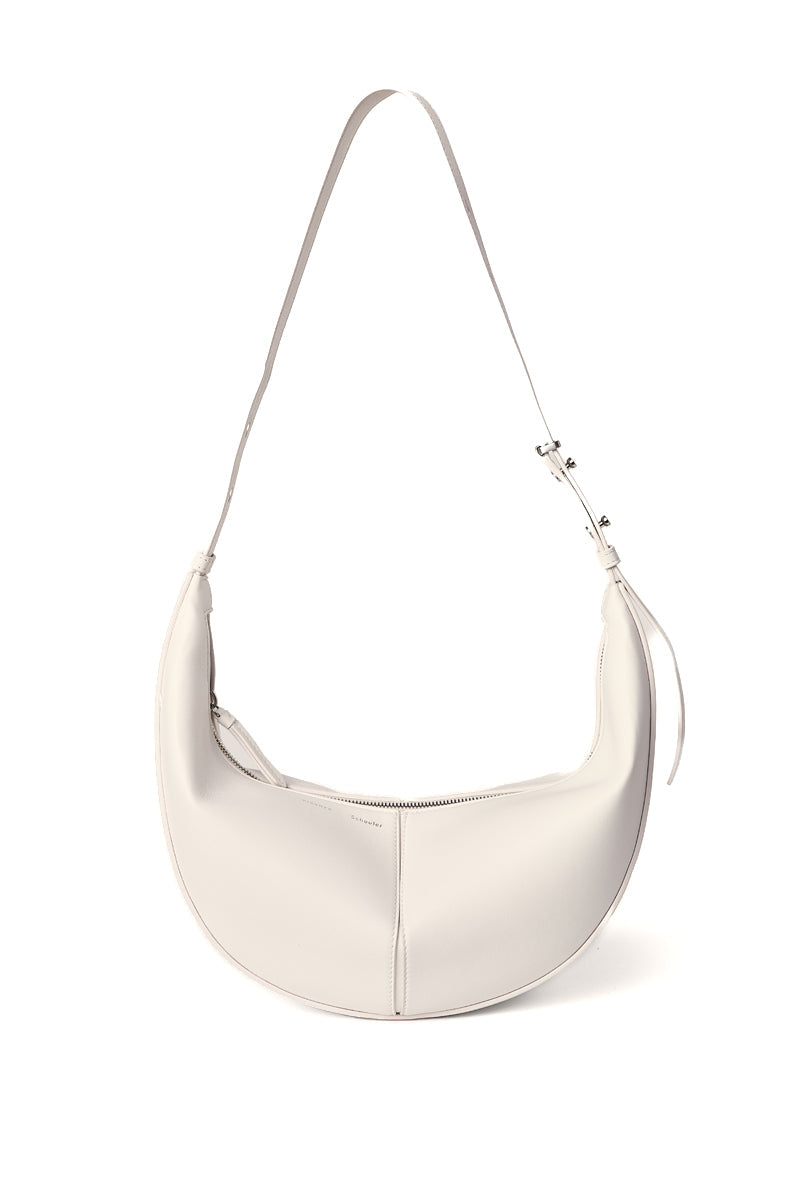 Proenza Schouler Slide Leather Shoulder Bag - White