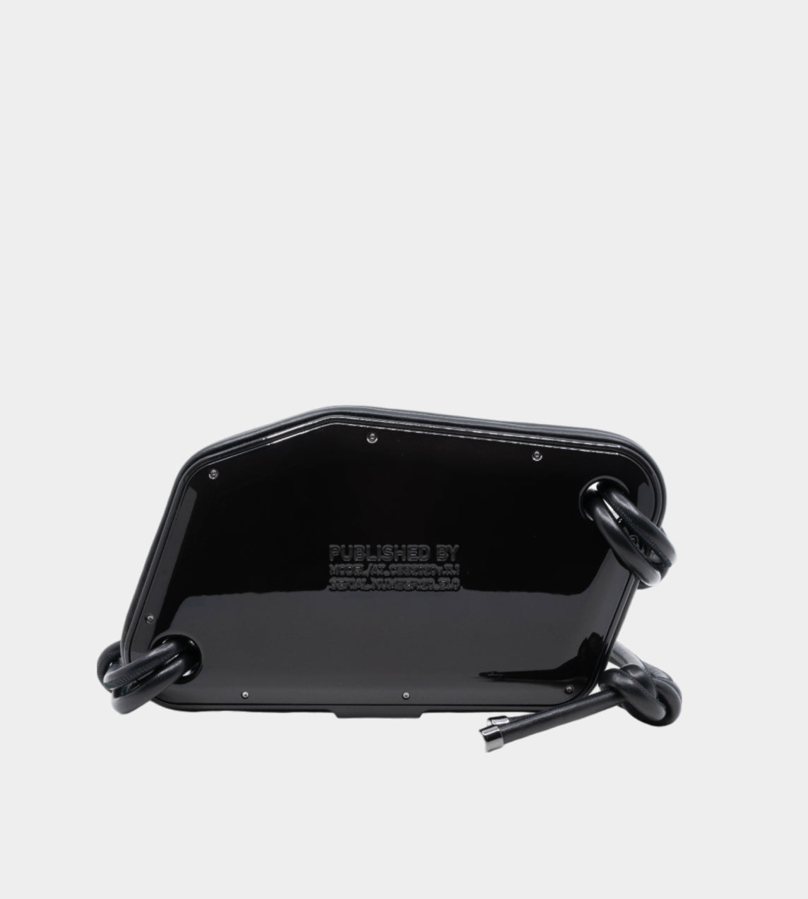 Published By X-ray Cross Body Bag - chrome