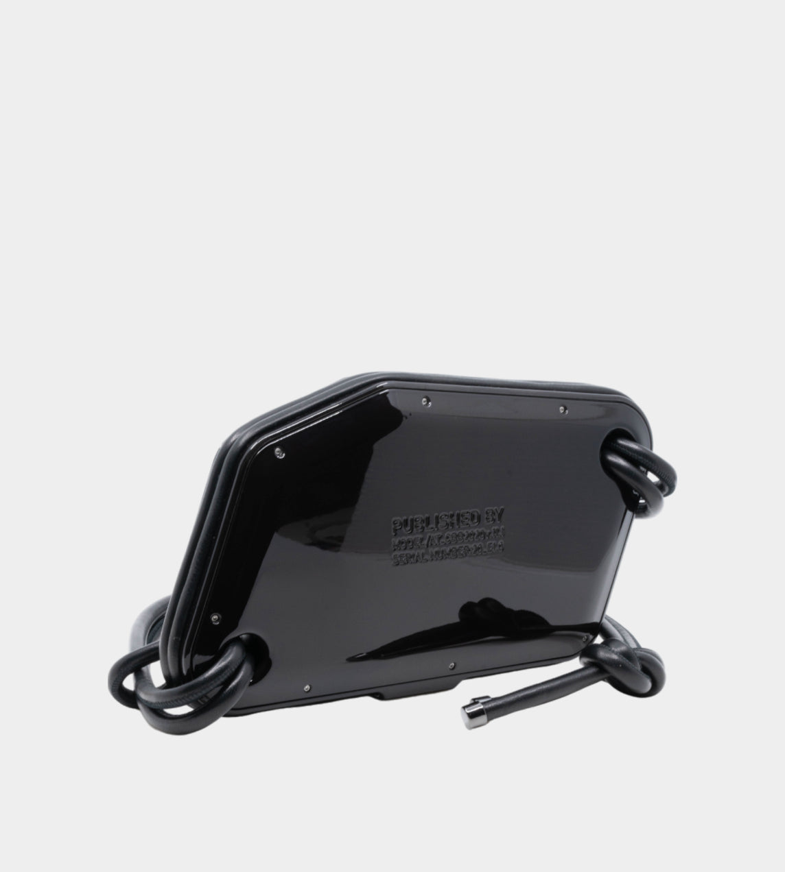 Published By X-ray Cross Body Bag - chrome