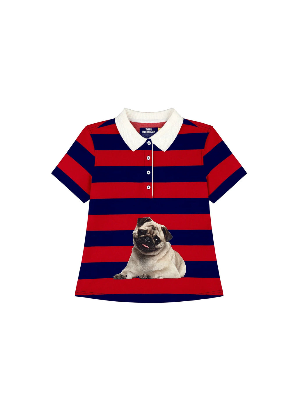 Tyler McGillivary Pug Collector Polo Shirt