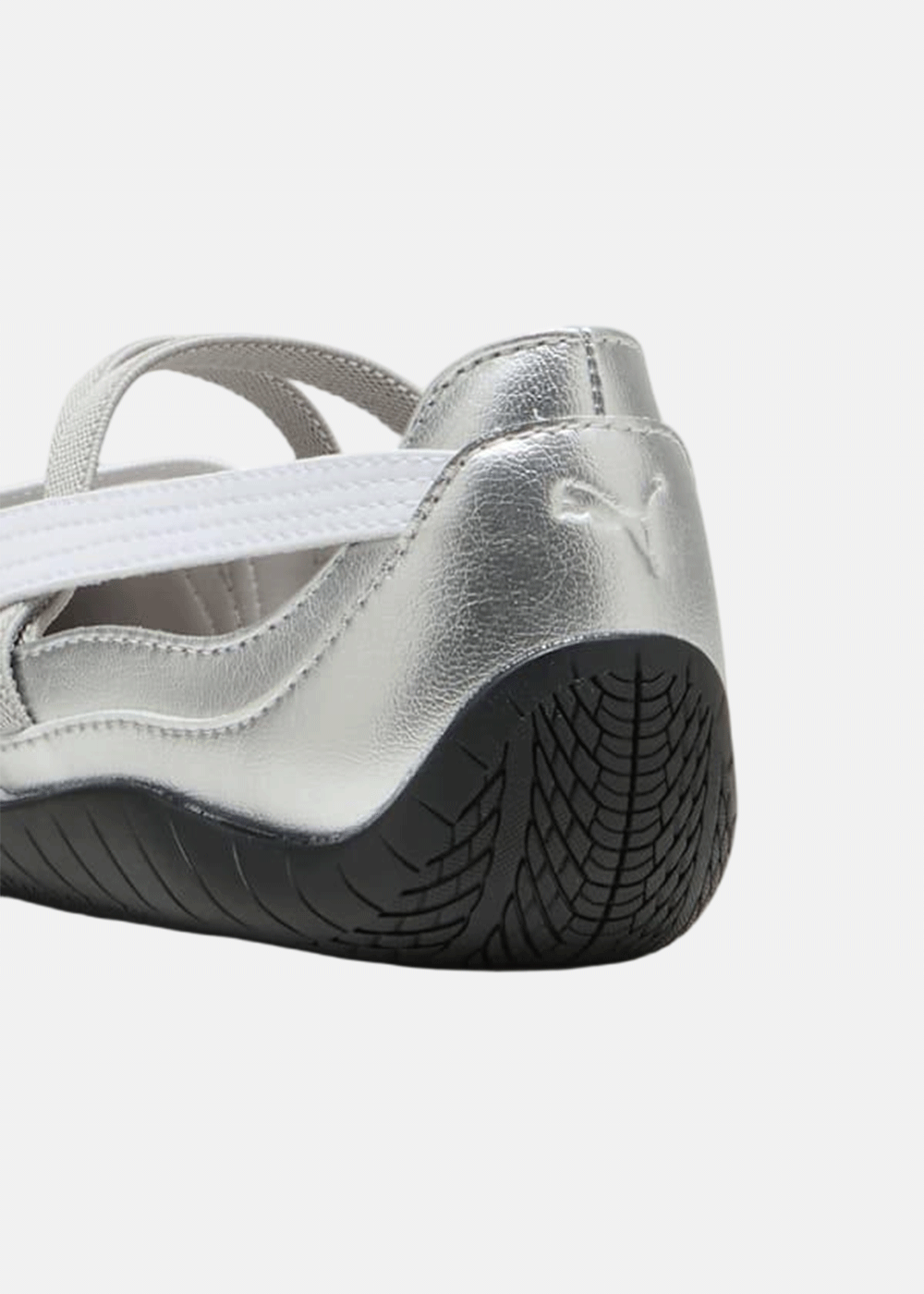Puma Speedcat Ballet Metallic Sneakers - Puma Silver/Puma White
