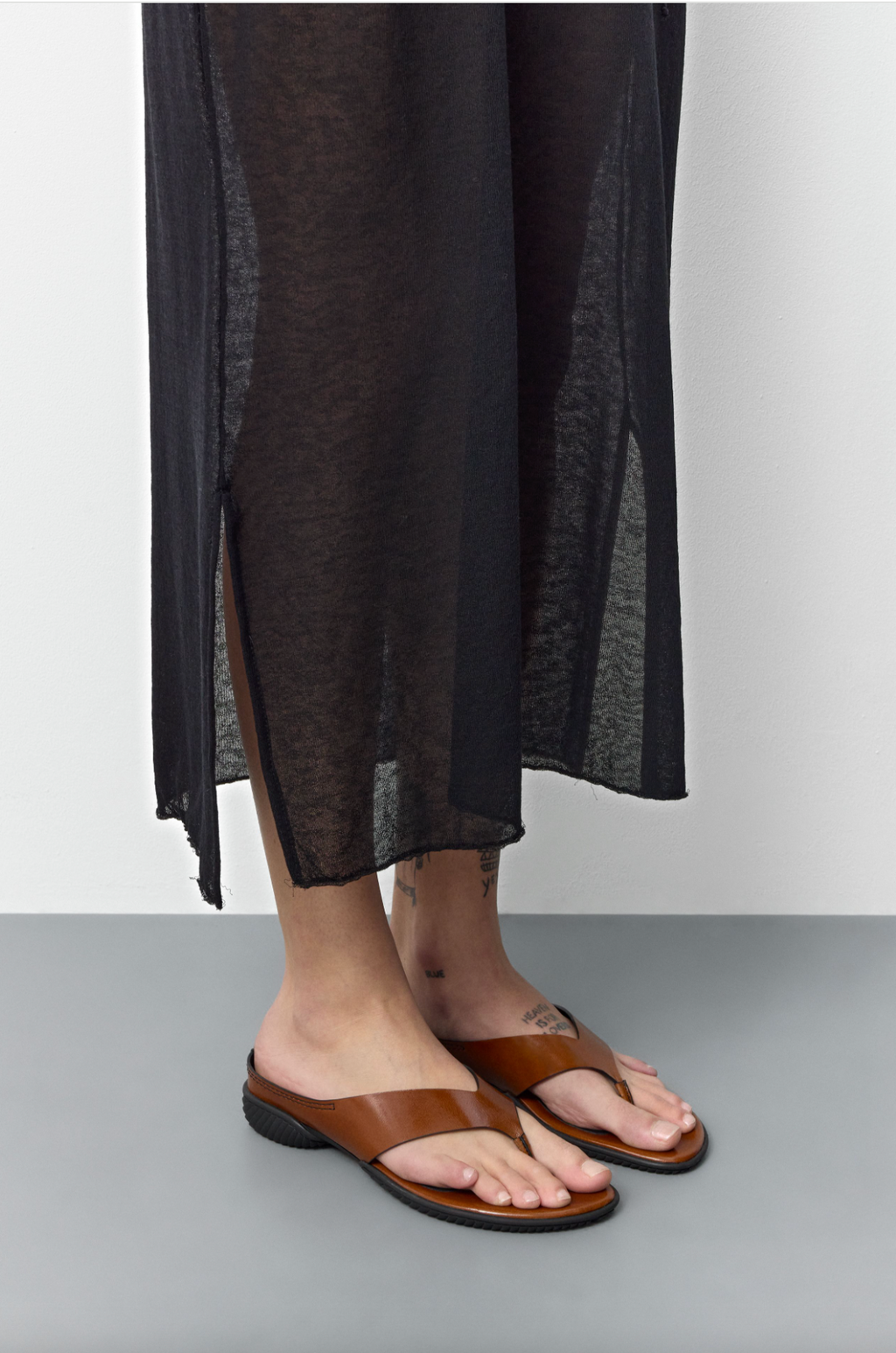 Miista Punet Tan Thong Flat Sandals