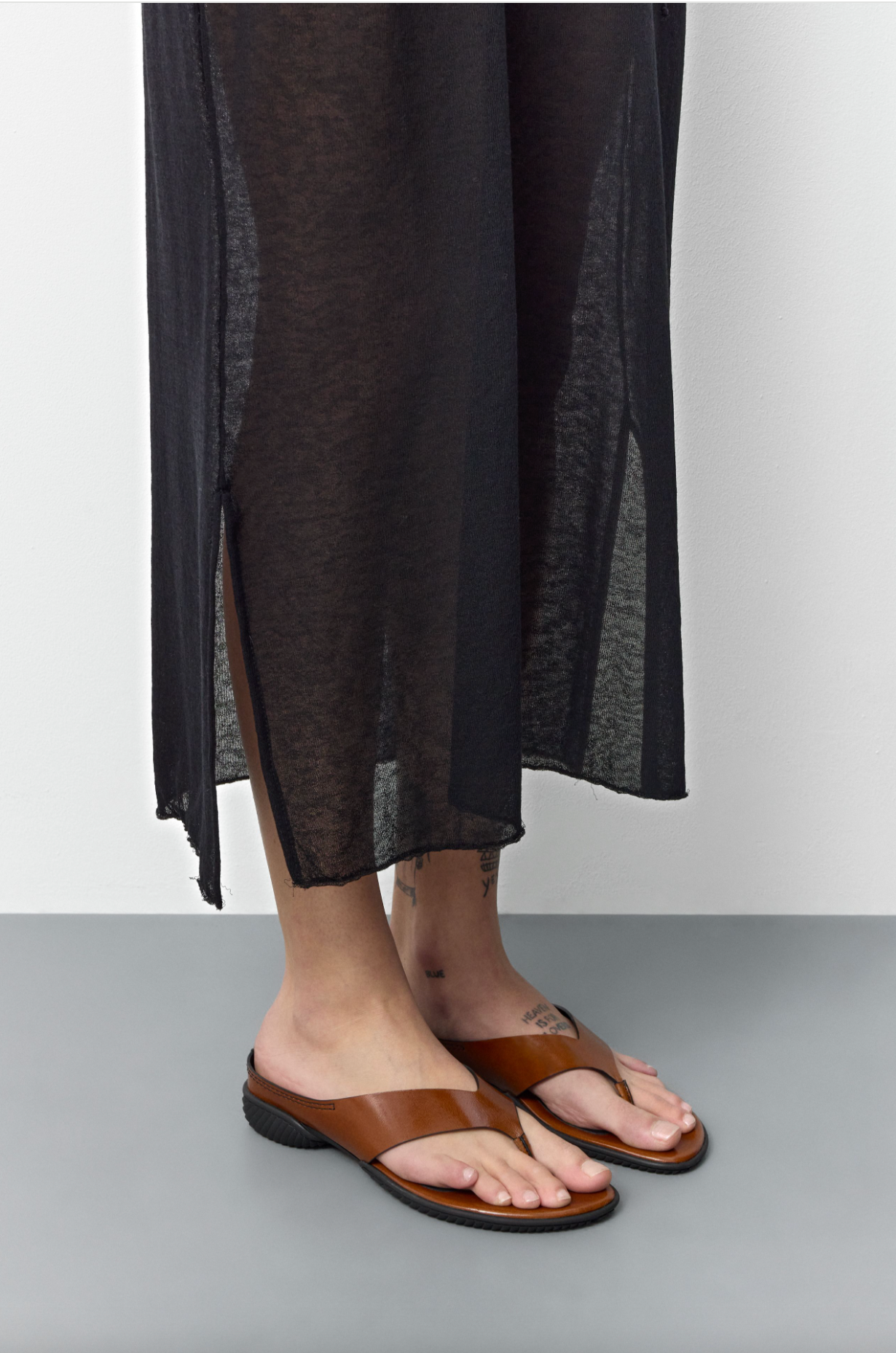 Miista Punet Tan Thong Flat Sandals