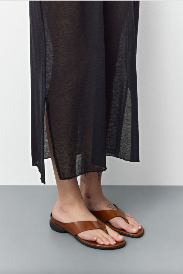 Miista Punet Tan Thong Flat Sandals