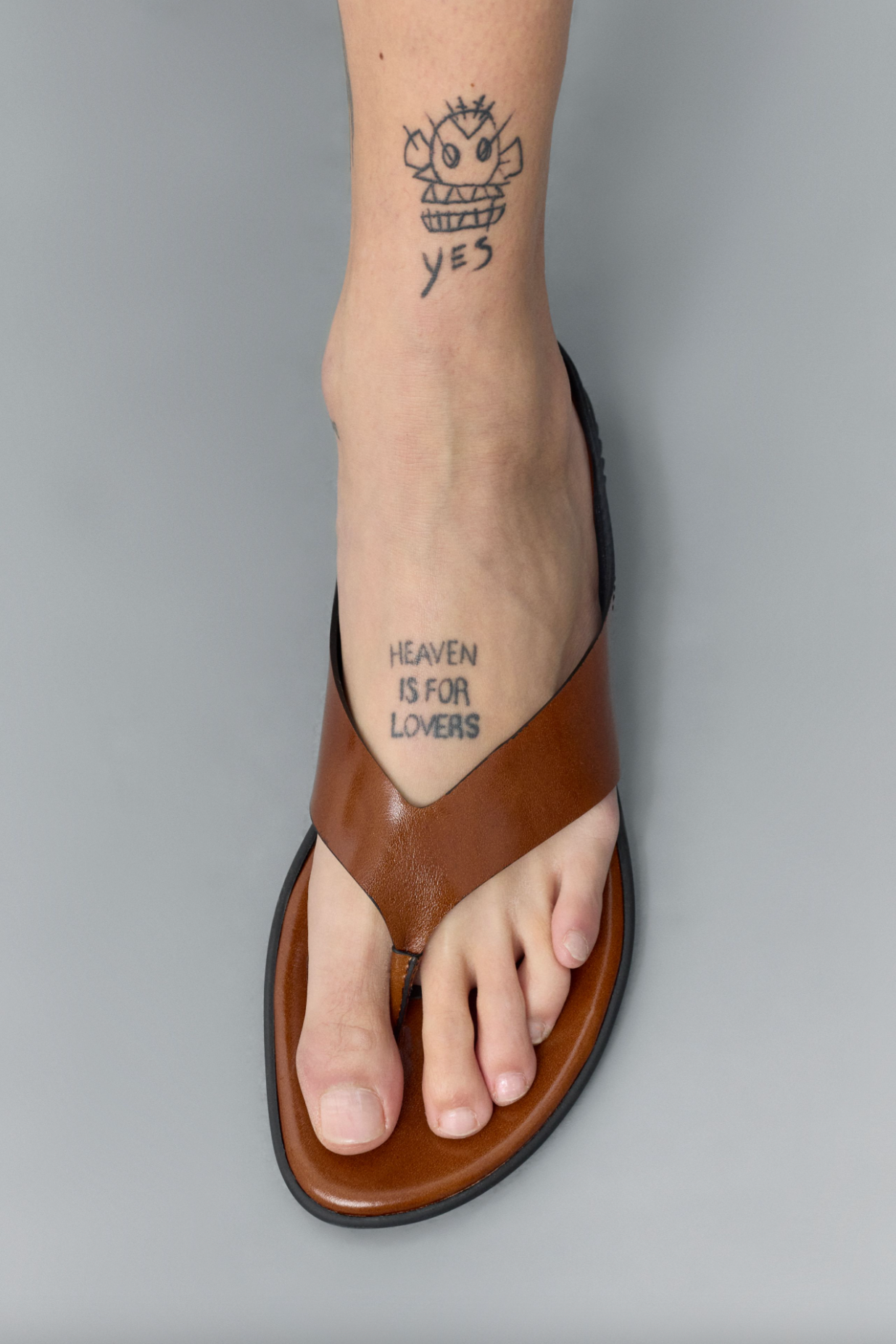 Miista Punet Tan Thong Flat Sandals