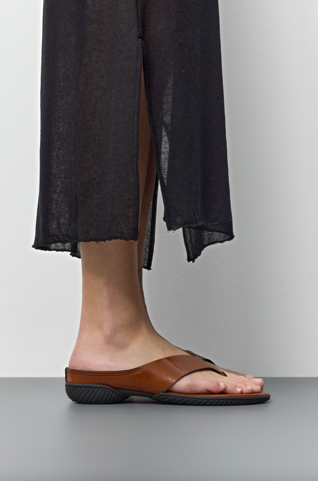 Miista Punet Tan Thong Flat Sandals