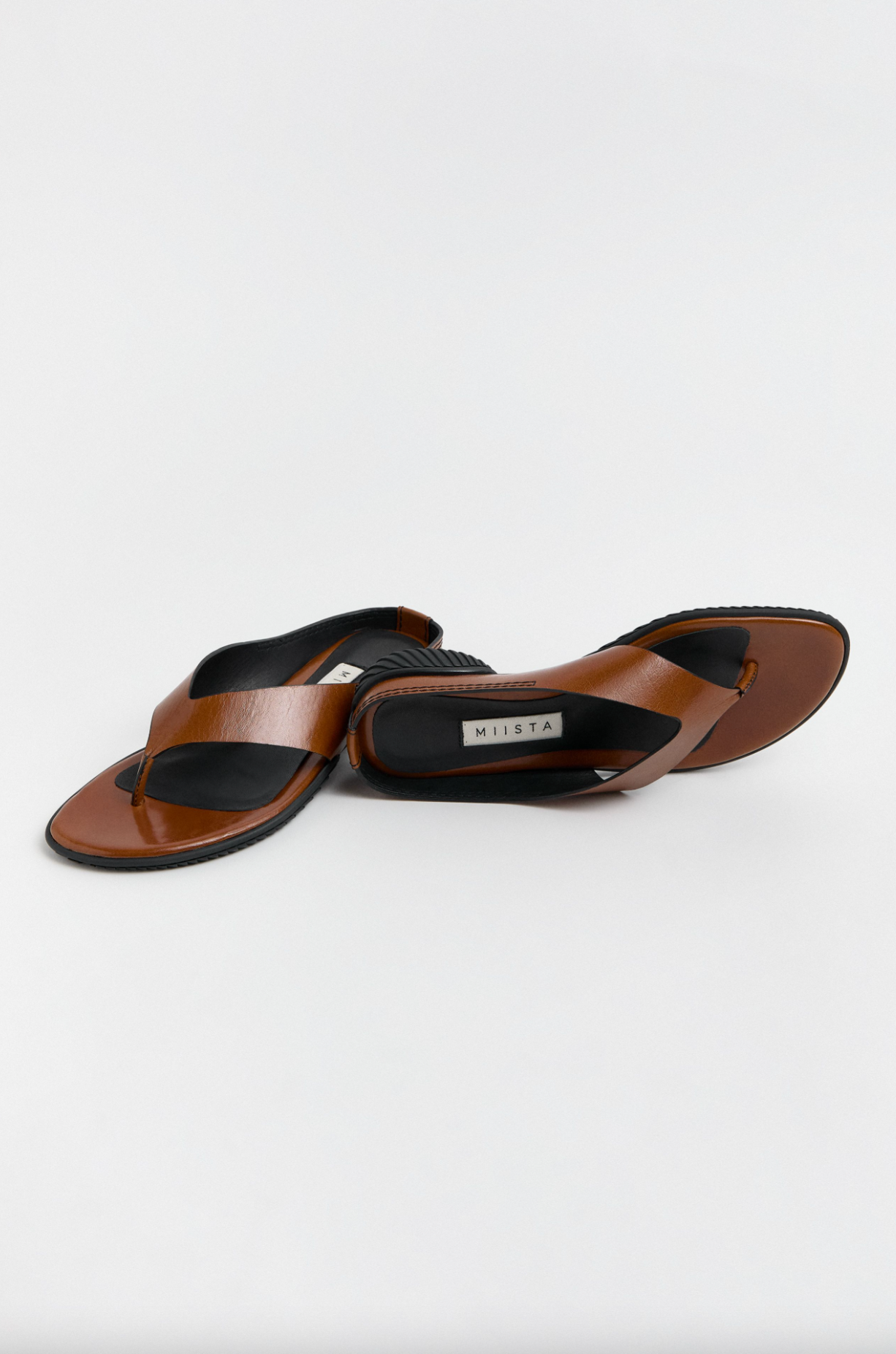 Miista Punet Tan Thong Flat Sandals