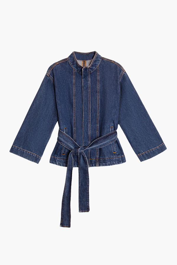 NAZEERAH Qamar Denim Jacket