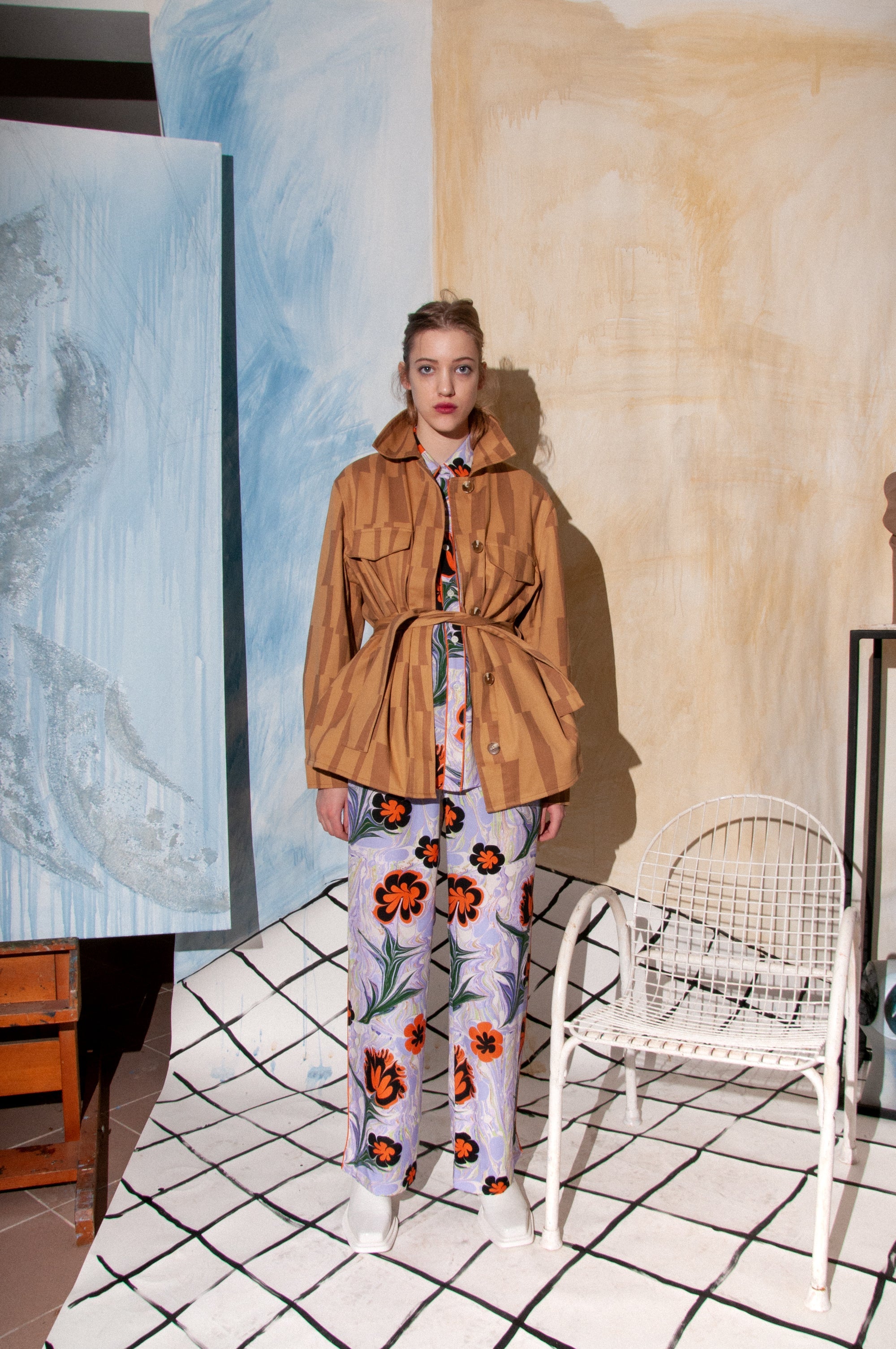 Untitled in Motion Quotidie Jacket - Accenda Clay