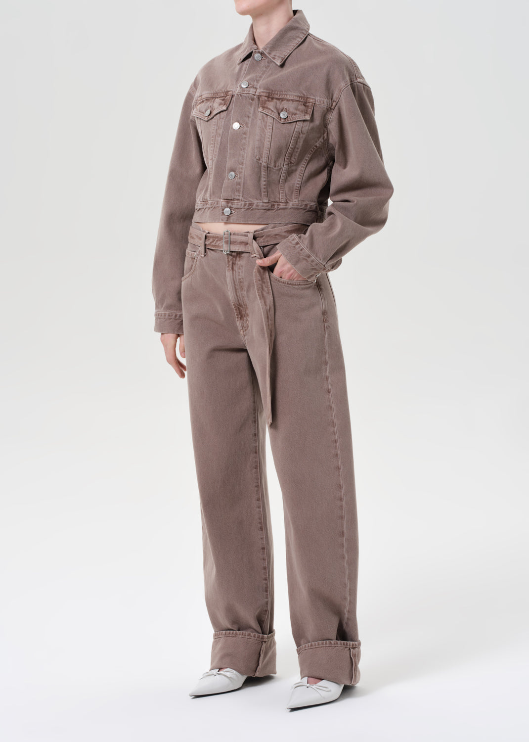 AGOLDE Radley Jacket - Ceramic