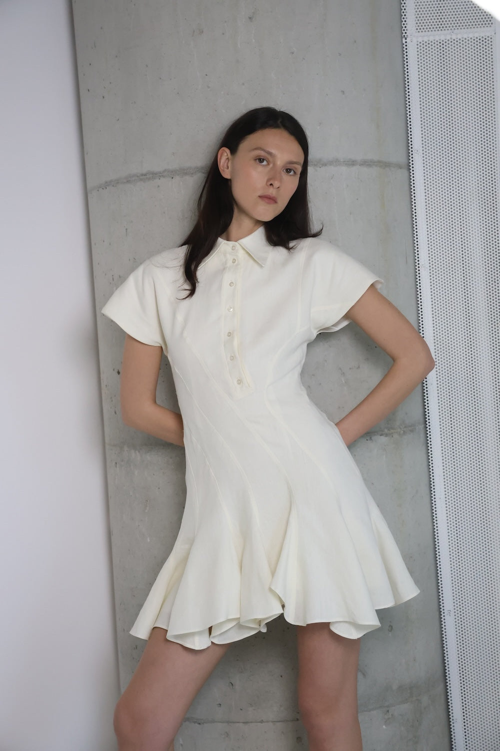 MAET Raina Mini Dress - Ivory