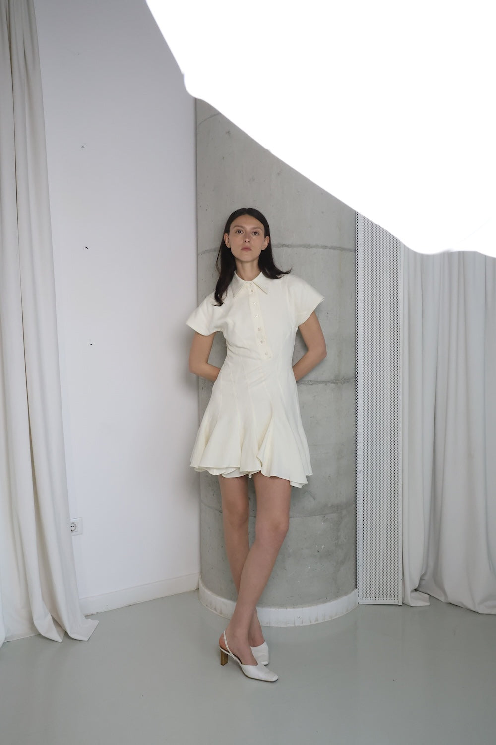 MAET Raina Mini Dress - Ivory