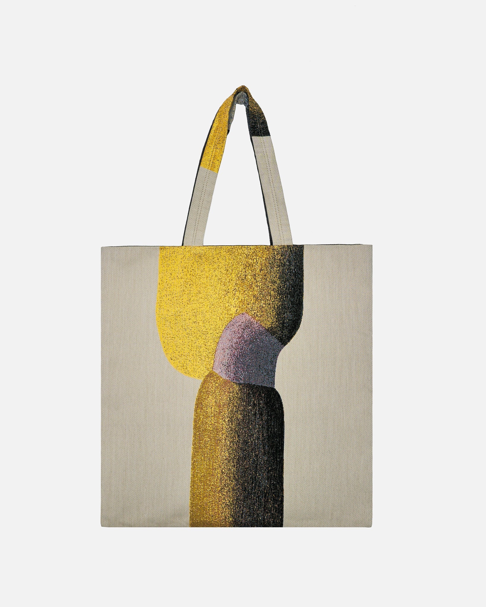 Issey Miyake RB Stylo-Bille Gobelin Tote - Yellow