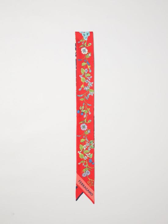 Ferragamo Scarf - Red Blue