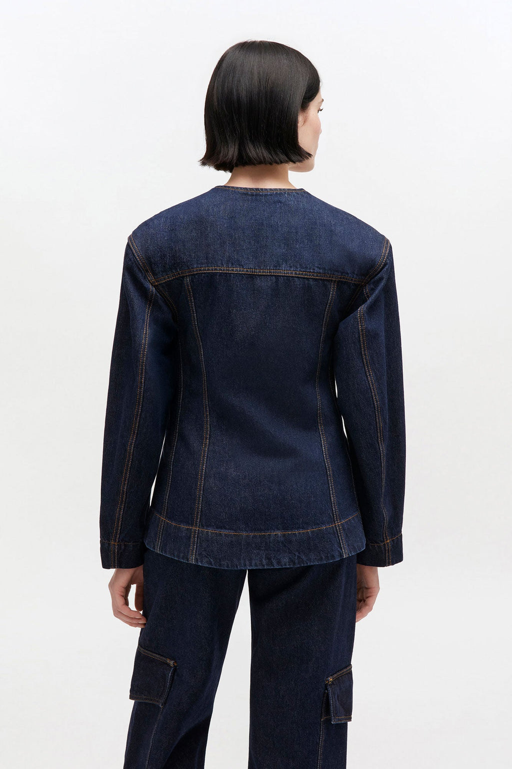 Ganni Denim Blazer - Rinse
