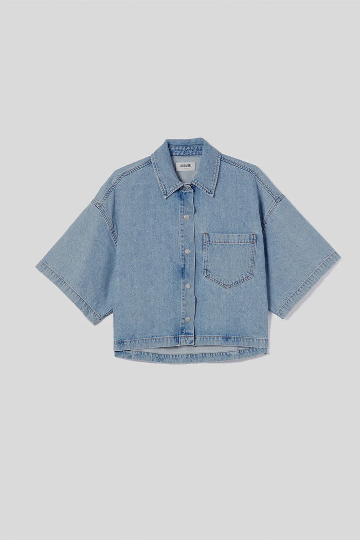 Agolde Rona Box Shirt - Effect