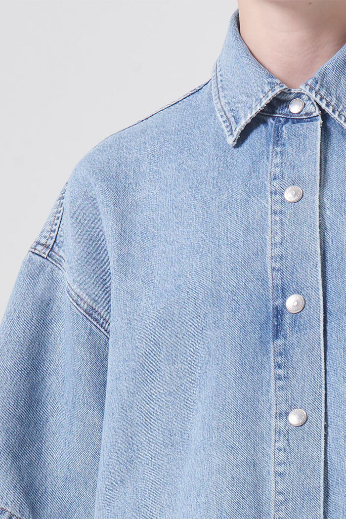Agolde Rona Box Shirt - Effect