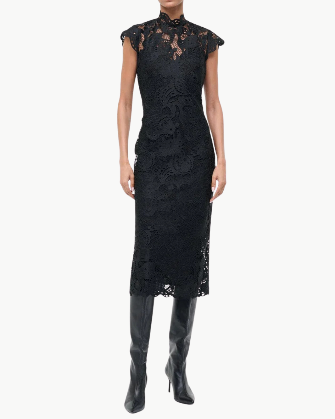 Staud Rosaline Dress - Black