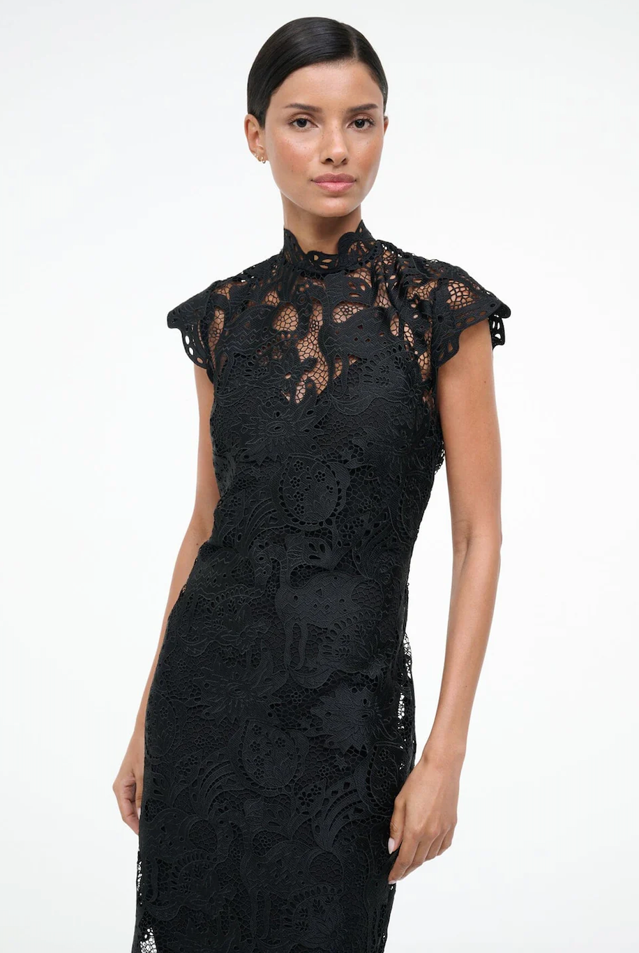 Staud Rosaline Dress - Black
