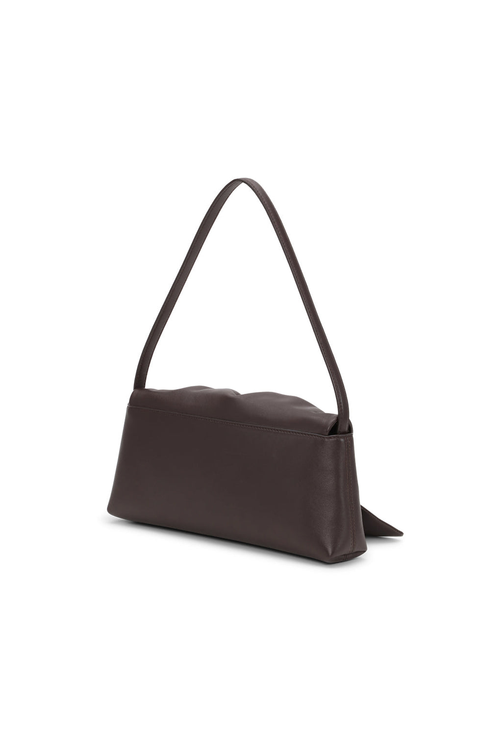 ROTATE Birger Christensen Leather Knot Scarf Bag - Mole