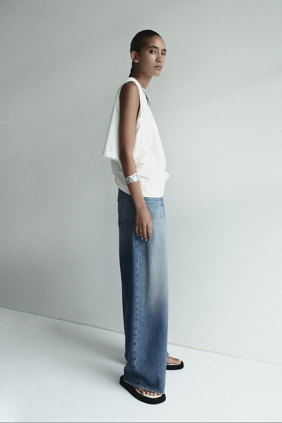 AGOLDE Rounded Baggy Jeans - Expression