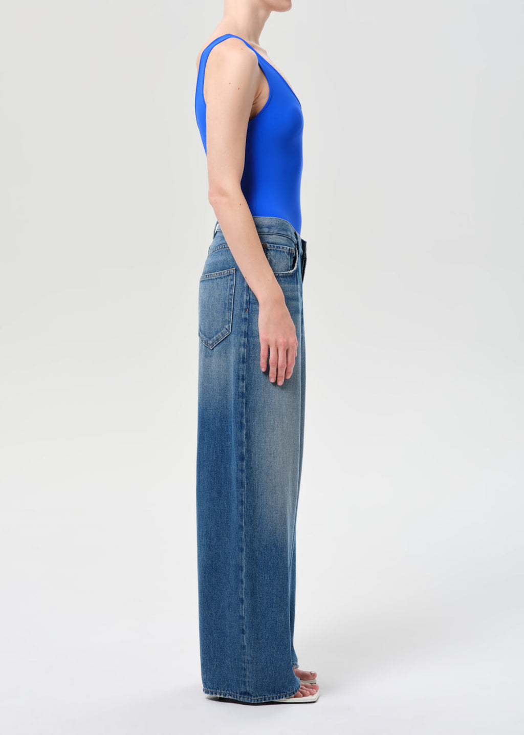 AGOLDE Rounded Baggy Jeans - Expression
