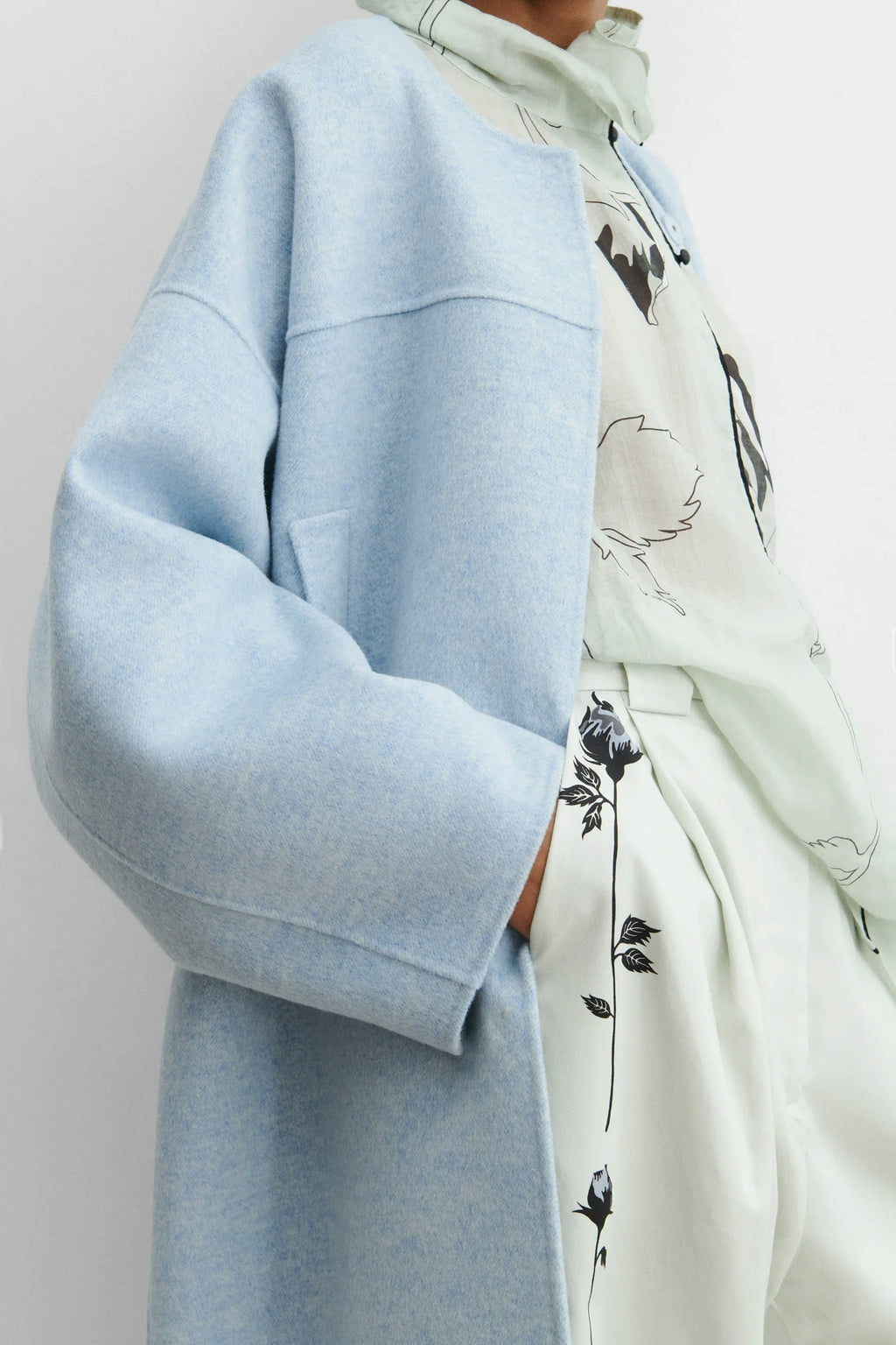 Rachel Comey Glint Coat - Light Blue