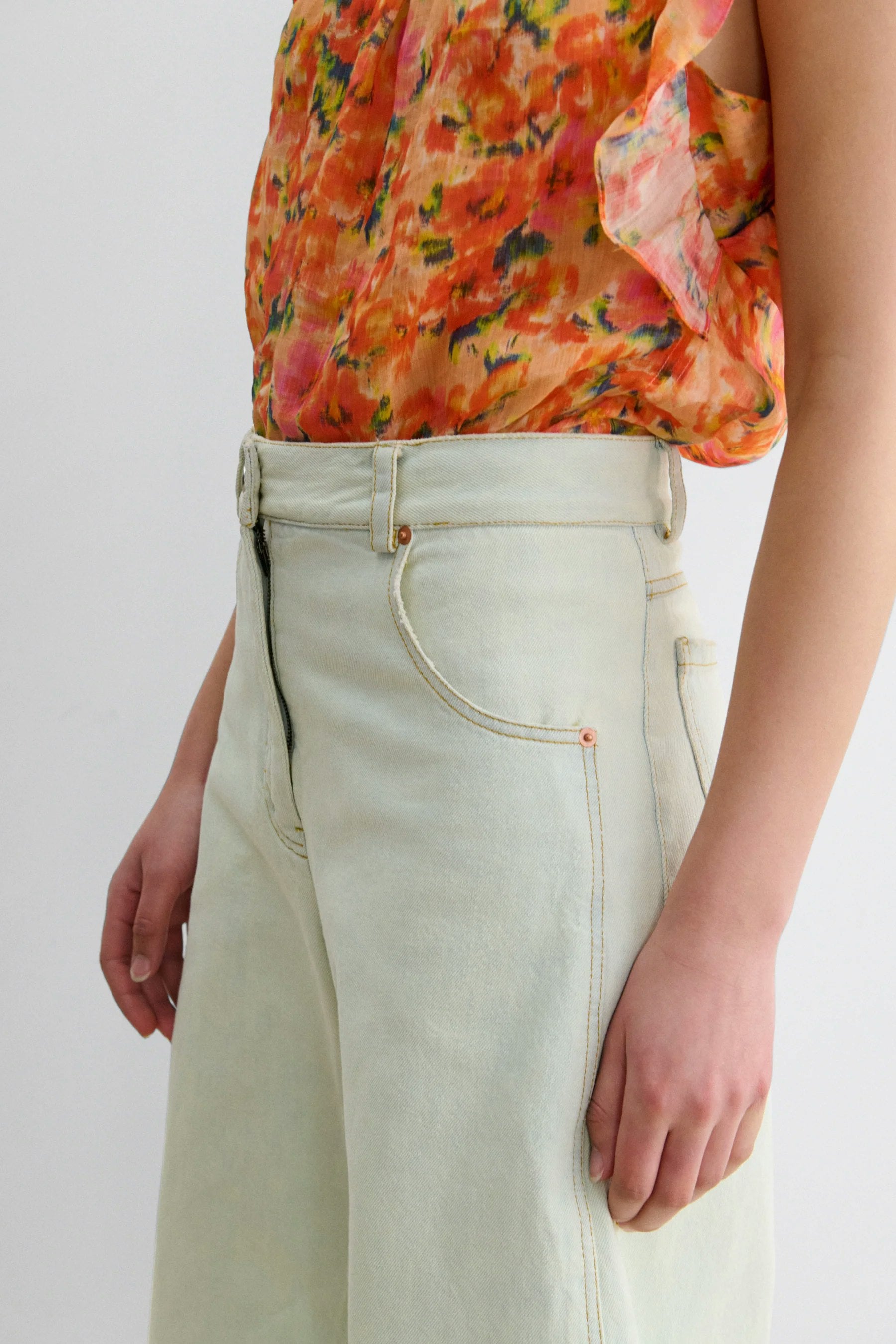 Rachel Comey Keenan Pant - Bleached