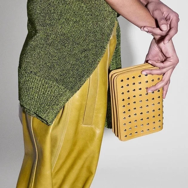 Rachel Comey Studded L'Appat Bag - Mustard