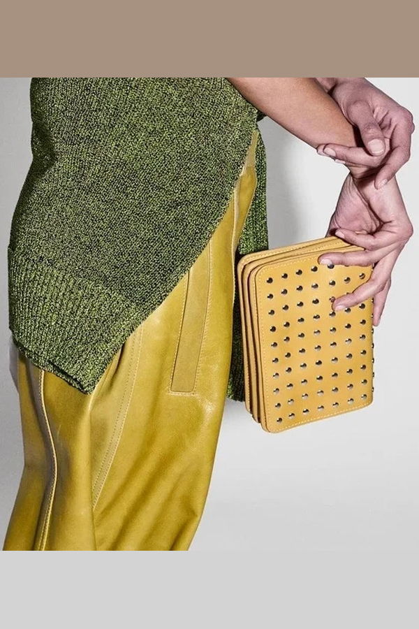 Rachel Comey Studded L'Appat Bag - Mustard