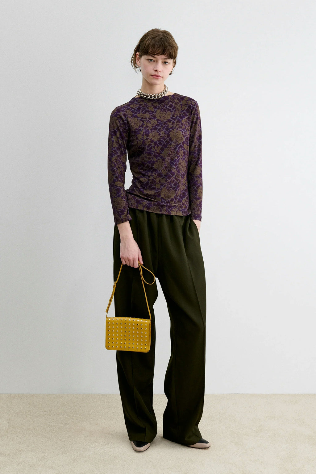 Rachel Comey Studded L'Appat Bag - Mustard