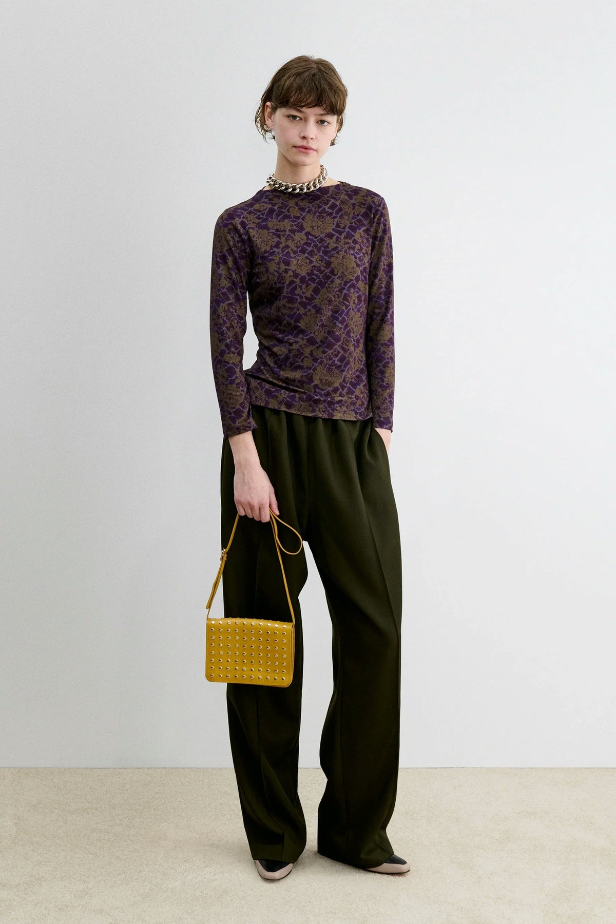 Rachel Comey Studded L'Appat Bag - Mustard