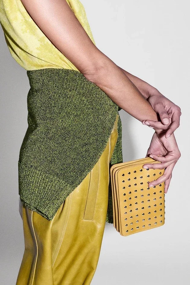 Rachel Comey Studded L'Appat Bag - Mustard