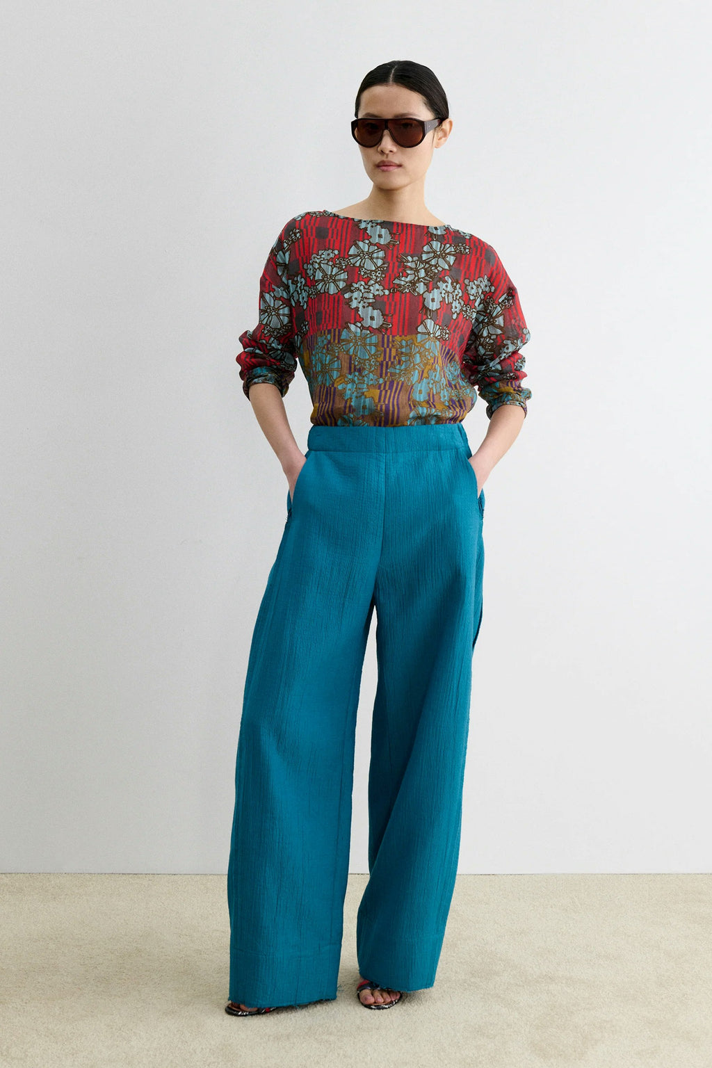 Rachel Comey Tally Pant - Turquoise