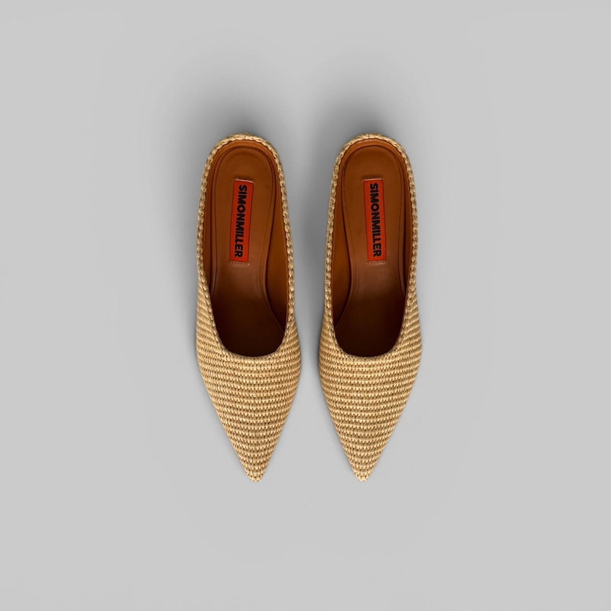 Simon Miller Raffia Gala Wedge - Natural