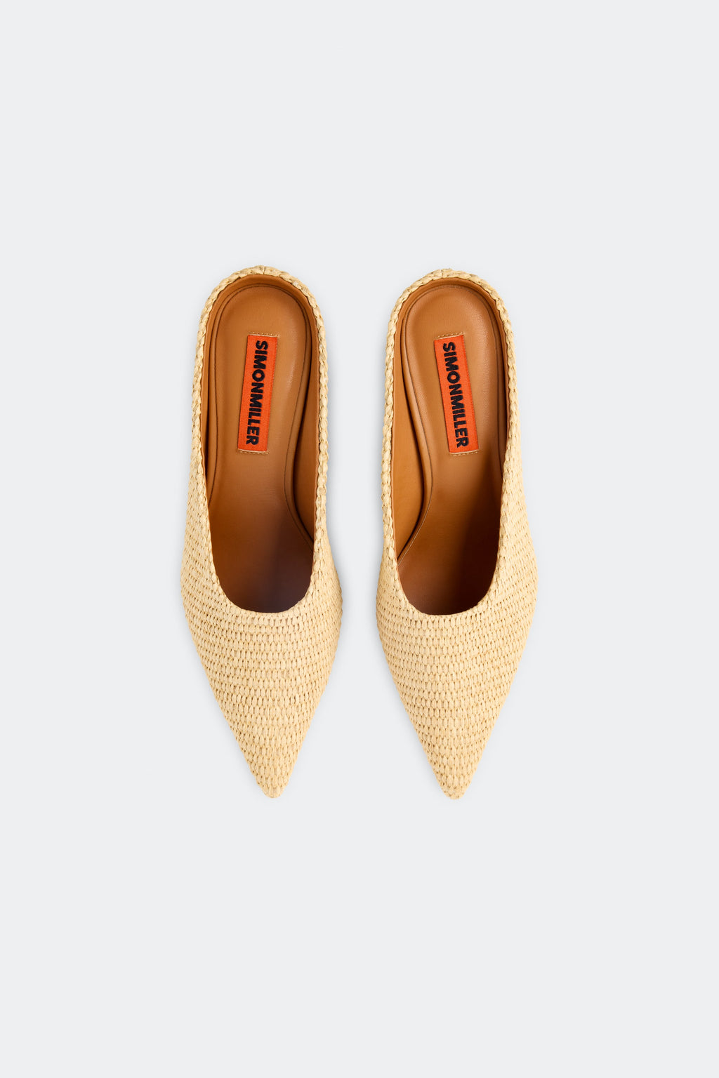 Simon Miller Raffia Gala Wedge - Natural
