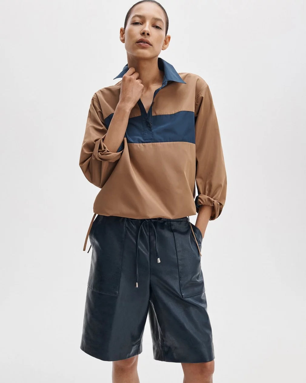 Rag & Bone Rugby Shirt - Camel