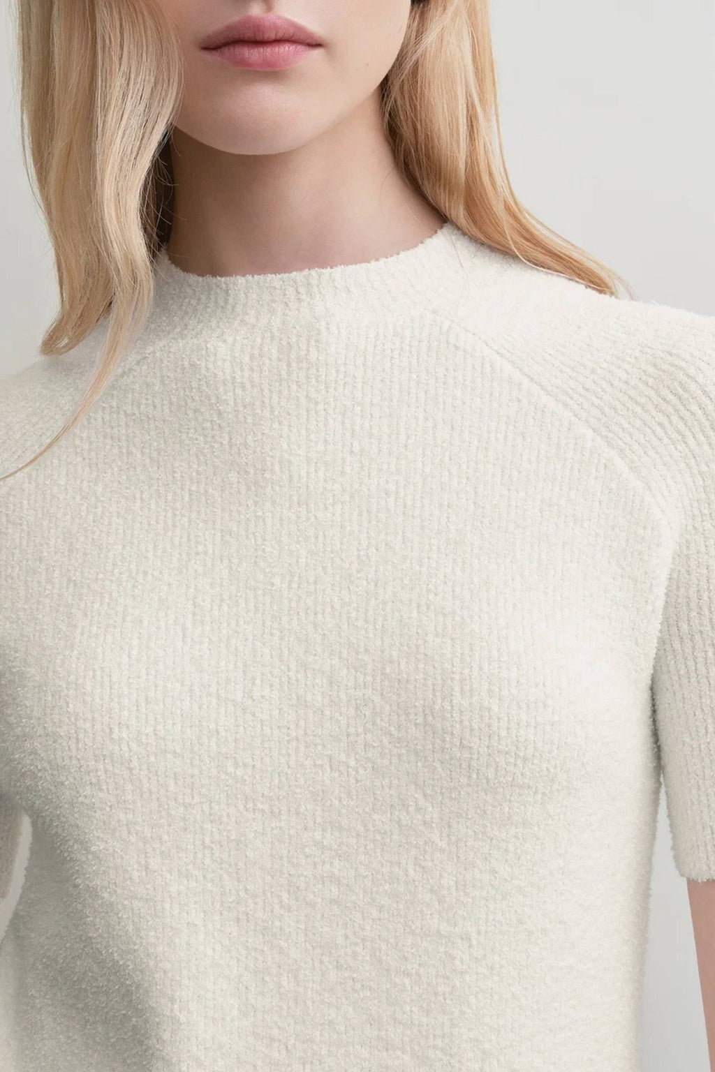 Totême Raglan-Sleeve Terry Knit Blouse
