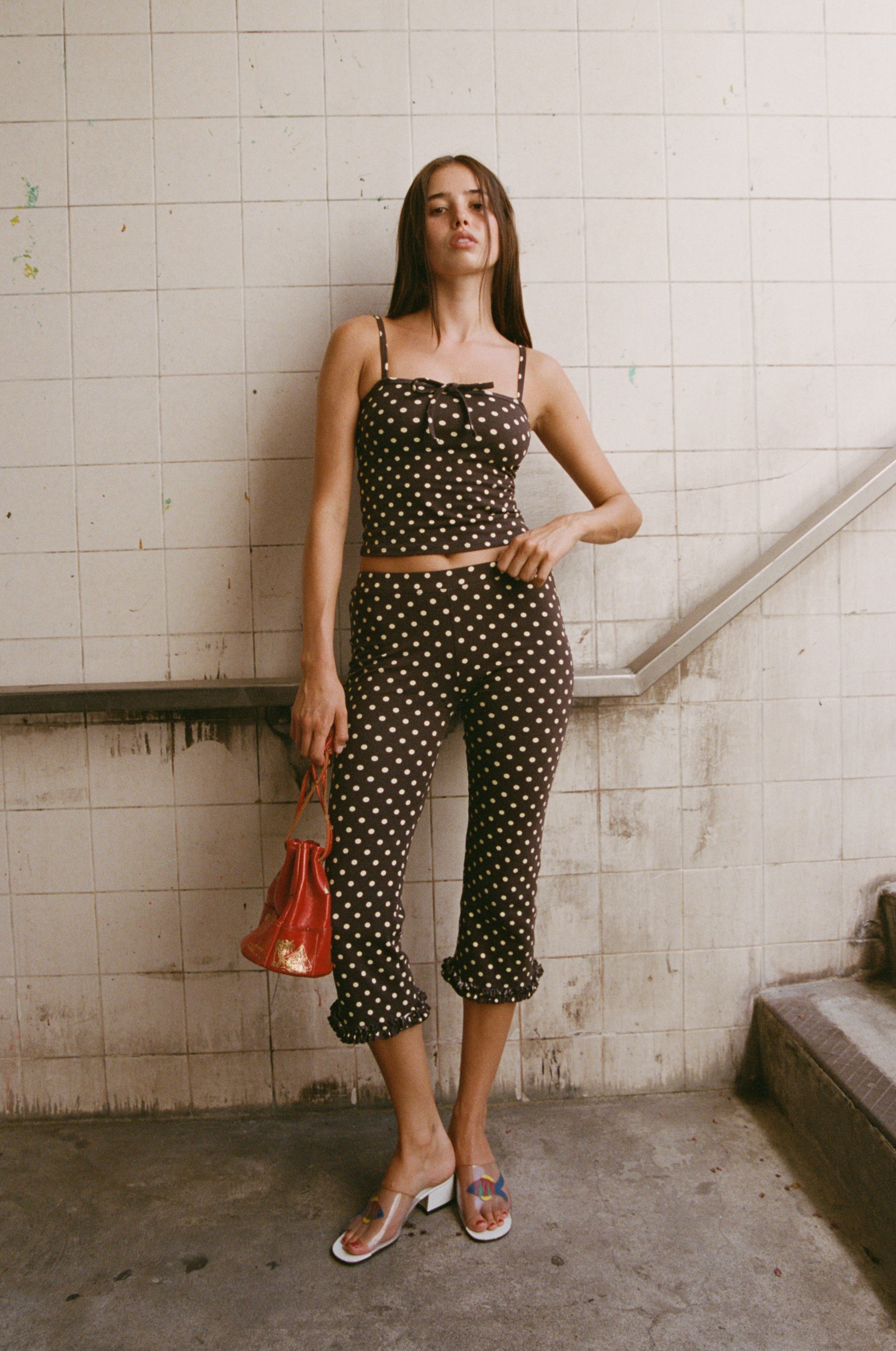 Rat Boi Ruffle Capri Pants