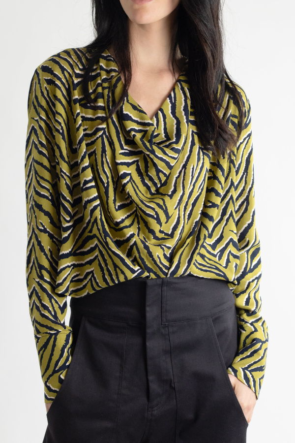 Meg Raya Cowl - Animal Print