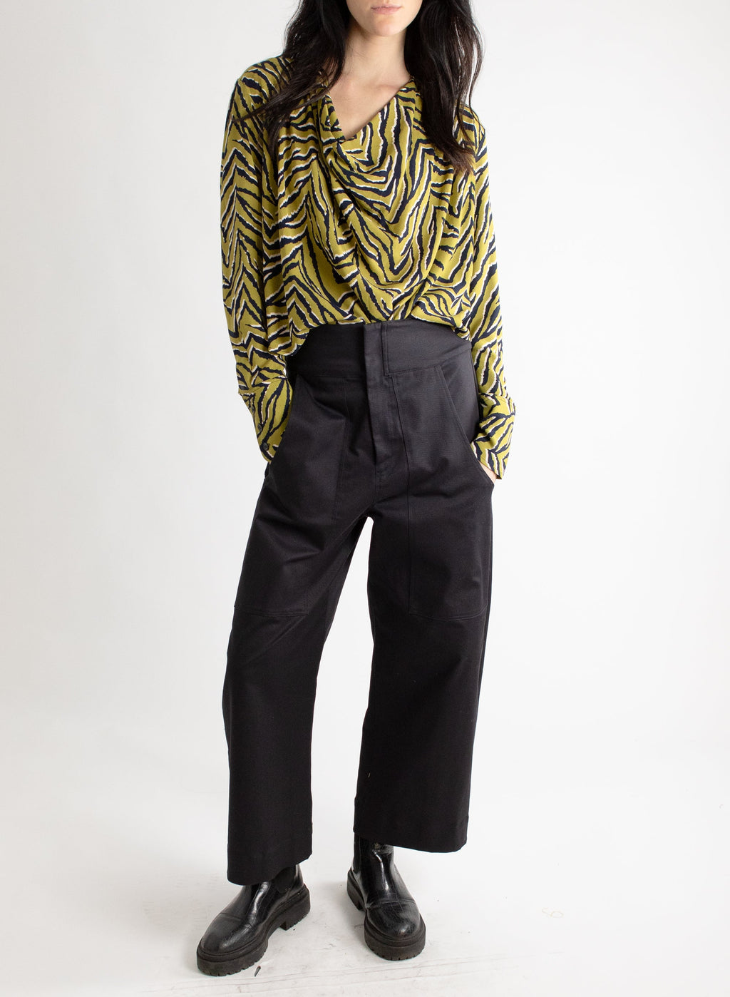 Meg Raya Cowl - Animal Print