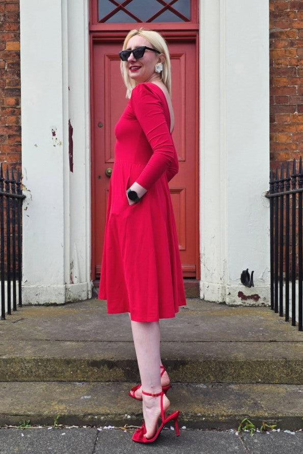 Kristinit Red Pina Ballet Dress