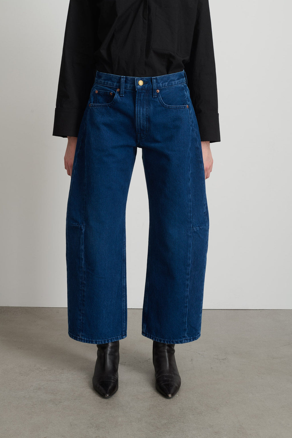B Sides Relaxed Blue Lasso Jean - Van Blue