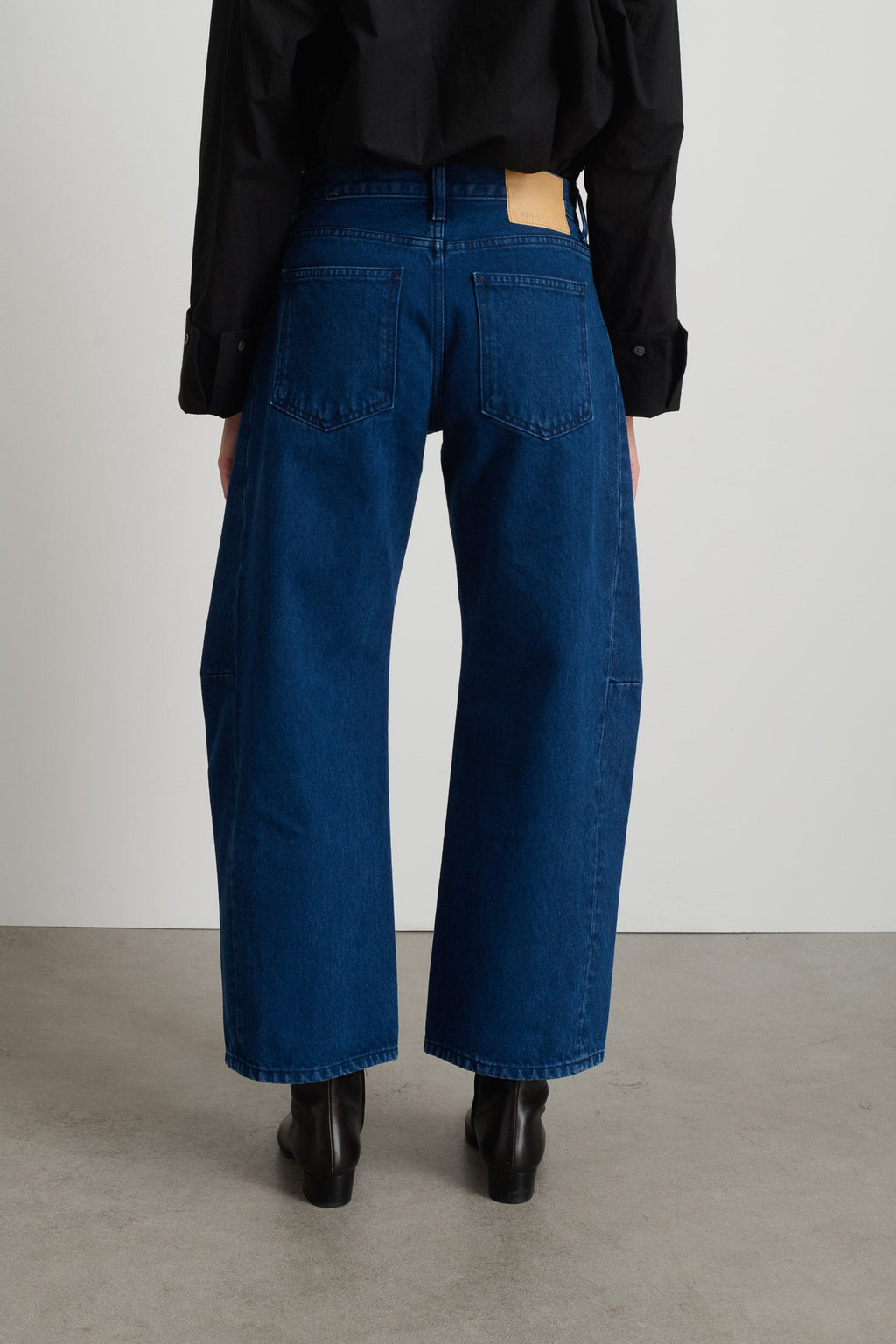B Sides Relaxed Blue Lasso Jean - Van Blue