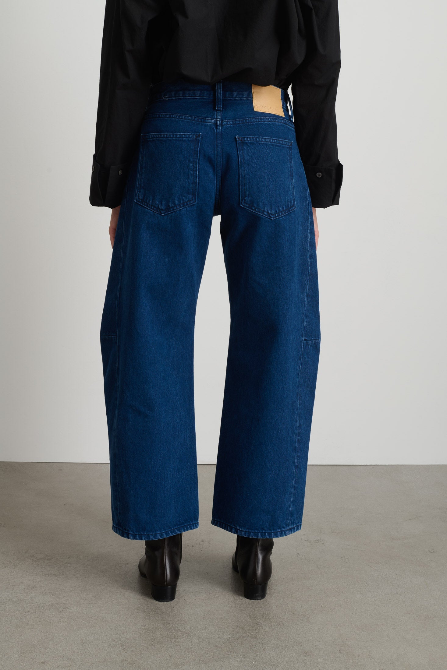 B Sides Relaxed Blue Lasso Jean - Van Blue