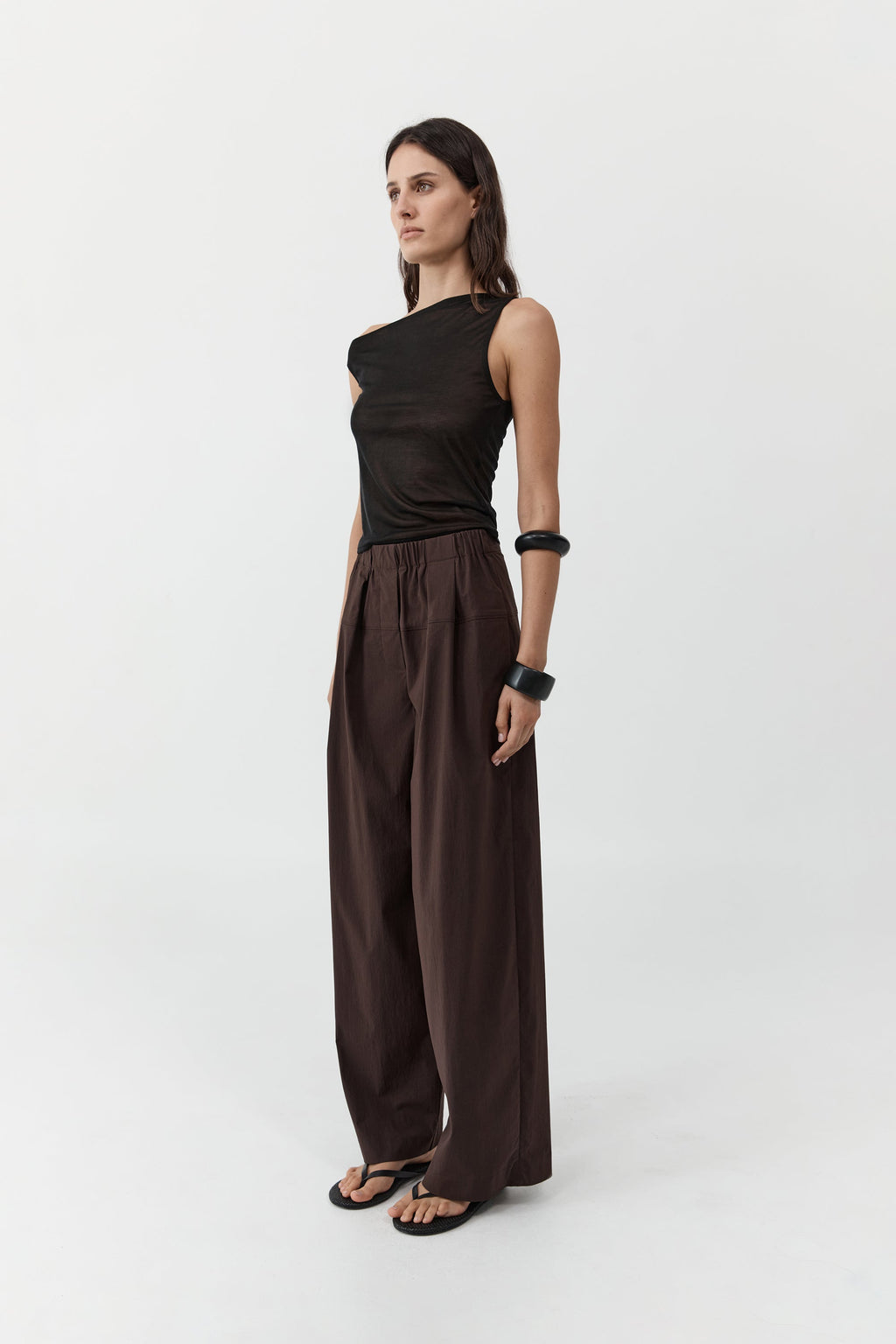 St. Agni Relaxed Pleat Pants