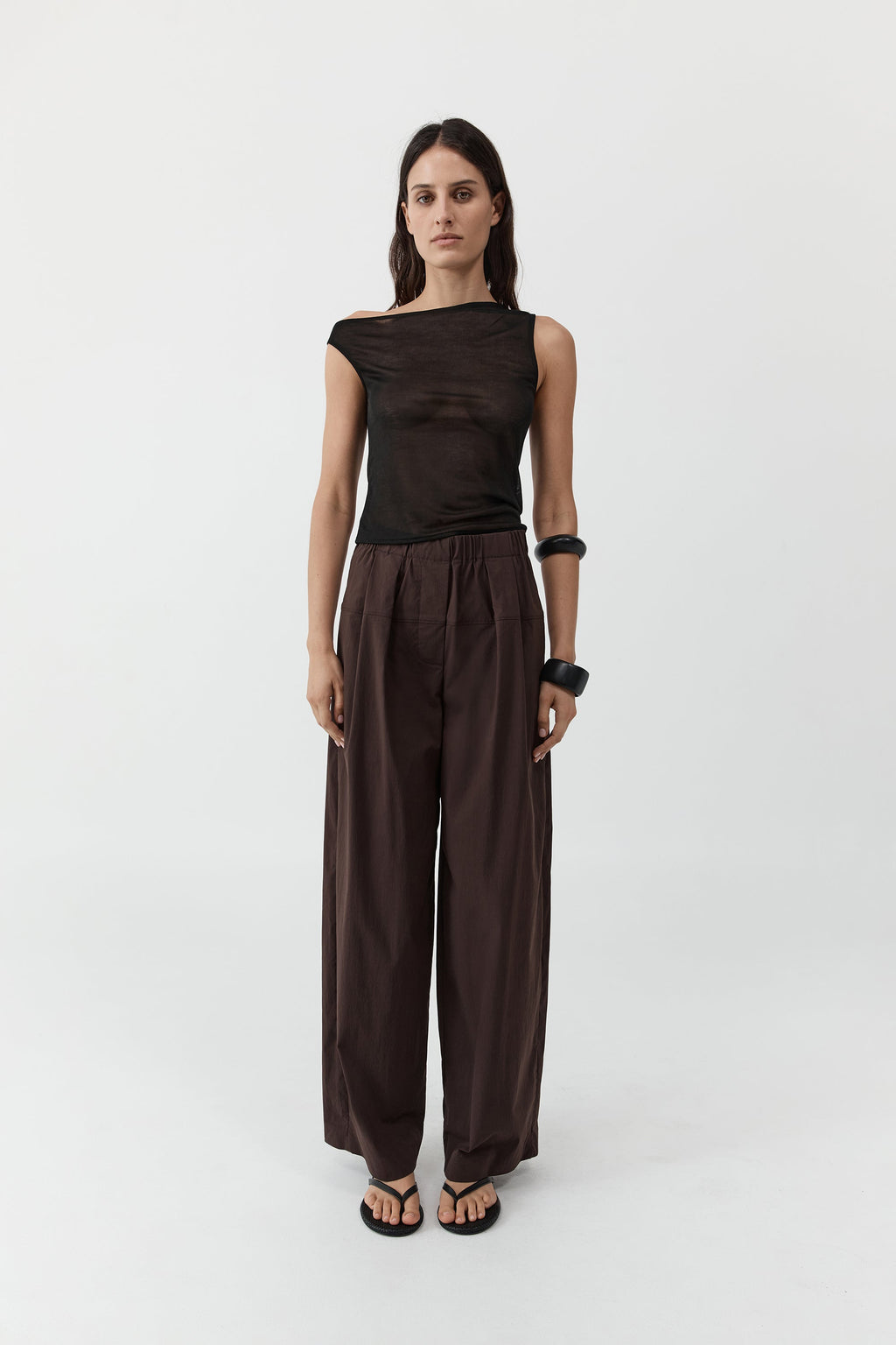 St. Agni Relaxed Pleat Pants