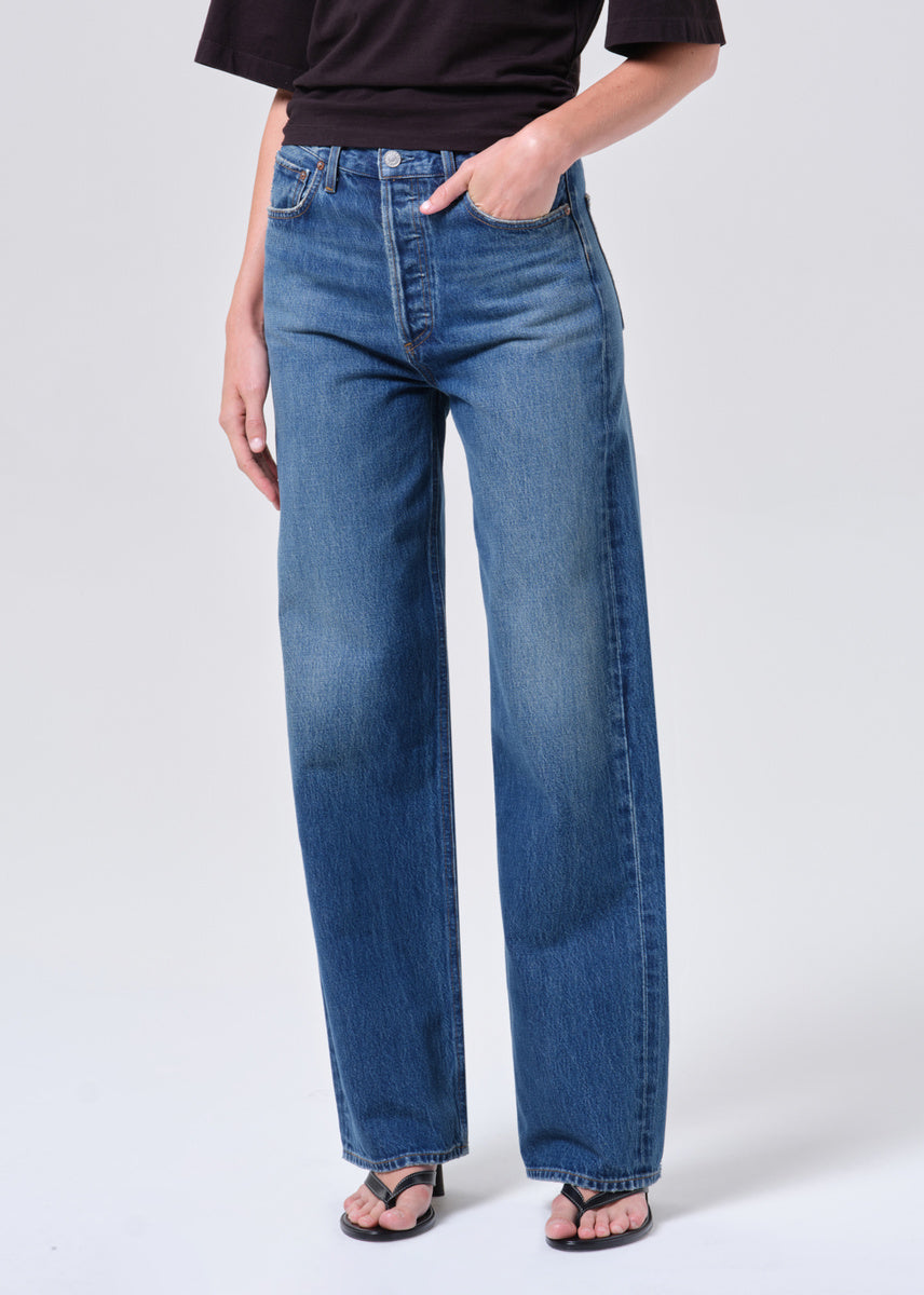 AGOLDE Ren Jean High Rise Wide Leg 32" Jeans