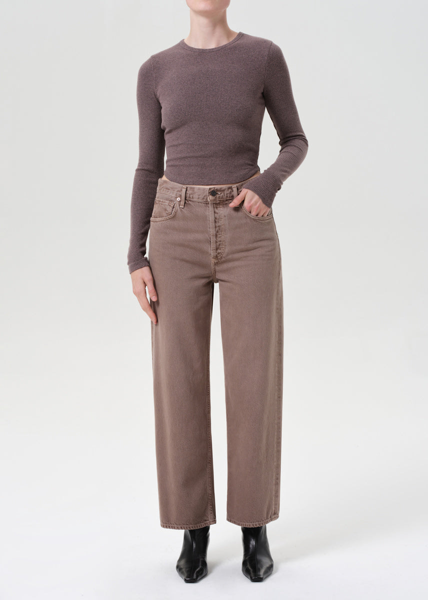 AGOLDE Ren Jean High Rise Wide Leg Jeans