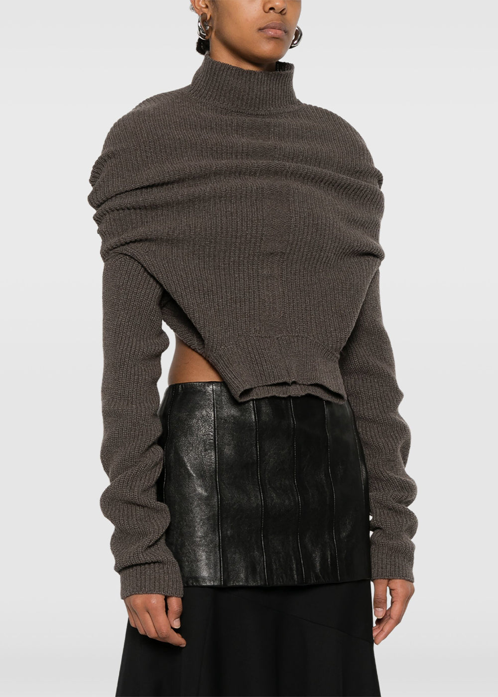 Rick Owens Headon DBL Lupetto Sweater - Dust